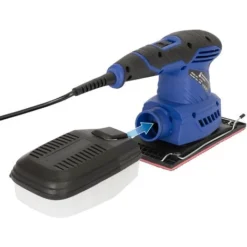 Ponceuse Excentrique Delta Vibrante 220W 12000 Tr/min Avec 6 Feuilles Abrasives -Promos Brico Forte Boutique 39896570 3