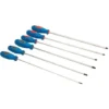 Silverline Lot De 6 Tournevis Extra-longs Plats Et Cruciformes