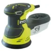 Ponceuse Excentrique électrique RYOBI 300W 125mm - Sac De Transport - ROS300A