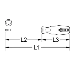KS TOOLS ERGOTORQUEplus Tournevis, Torx, T20, Long -Promos Brico Forte Boutique 41876714 3