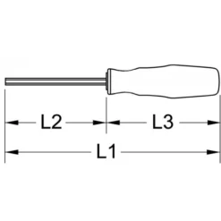 KS TOOLS Tournevis ERGOTORQUEplus Pour Vis à Six Pans Creux, 2 mm 9 KS TOOLS Tournevis ERGOTORQUEplus Pour Vis à Six Pans Creux, 2 mm -Promos Brico Forte Boutique 41888842 5