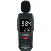 Sonomètre Irisfr Enregistreur De Niveau Sonore Testeur Du Bruit Sonomètre Audionumérique, Plage De Mesure 30-130dB，1pcs