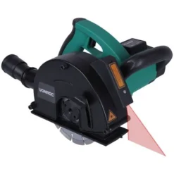 Rainureuse 1700W à Laser - 150mm - 4 Disques Diamants, Anneau D'extension, Raccord Dáspirateur Et Sac De Rangement Inclus -Promos Brico Forte Boutique 42800035 3