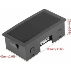 Betterlife Digitaler Tachometer – 4 LED-Digital-Tachometer-Tachometer + NPN-Hall-Effekt-Näherungsschaltersensor, 1 Set -Promos Brico Forte Boutique 43427713 3