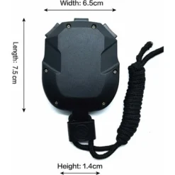 Stoppuhr, Betterlife Digital LCD, Tragbar, Stoppuhr, Alarm, 1 Stück, Schwarz 7 Stoppuhr, Betterlife Digital LCD, Tragbar, Stoppuhr, Alarm, 1 Stück, Schwarz -Promos Brico Forte Boutique 43554825 3
