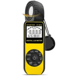 Digitaler Belichtungsmesser, Betterlife Professioneller LED-Belichtungsmesser, Innen- Und Außenlichttester Mit 0,01 Bis 400.000 Messbereichen Und 270 Grad Drehbarem Detektor, 1 Stk