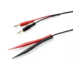 Cordon De Mesure SKS Hirschmann TW 120 BAN [Banane Mâle 4 Mm - Pointe De Test] 1.20 M Noir, Rouge 1 Pc(s)