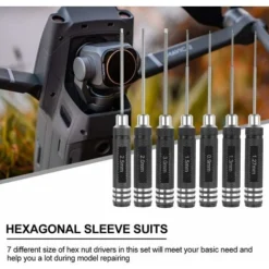 Tournevis Hexagonal, 7 Pièces Versailles Kit D'outils De Tournevis RC (0,9 Mm 1,27 Mm 1,3 Mm 1,5 Mm 2,0 Mm 2,5 Mm 3,0 Mm) Pour Hélicoptère Modèle RC 9 Tournevis Hexagonal, 7 Pièces Versailles Kit D'outils De Tournevis RC (0,9 Mm 1,27 Mm 1,3 Mm 1,5 Mm 2,0 Mm 2,5 Mm 3,0 Mm) Pour Hélicoptère Modèle RC -Promos Brico Forte Boutique 44825344 5