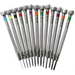 Tournevis Precision, Différentes Tailles Montre Outil De Montre Pour Les Horlogers, Réparation De Montres Fendue Driver Tournevis Horloger Réparation Outils,Irisfr(13pcs)
