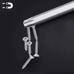 11 Pièces 100mm S2 1/4Pouce Torx Tournevis Bits à Tige Hexagonale De Précision Foret Tournevis Magnétique De Sécurité T6-T40 Tournevis à Tête Longue Torx -Versailles -Promos Brico Forte Boutique 45342202 4