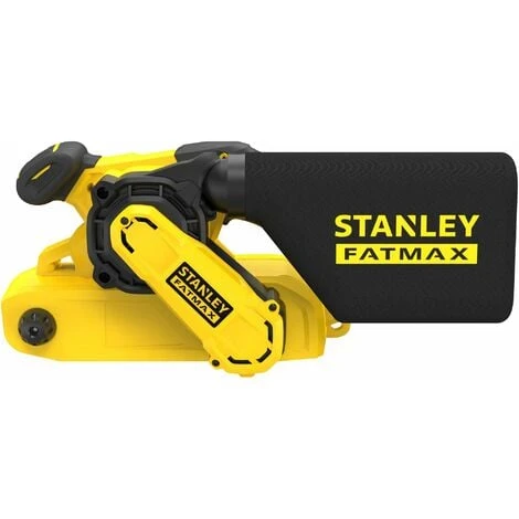 Ponceuse à Bande 1010 W Vitesse 390 M/min, Plateau 533 X 76 Mm, Filaire Et Compacte STANLEY Fatmax FMEW204K-QS - Livrée En Mallette Avec 1 Abrasif 4 Ponceuse à Bande 1010 W Vitesse 390 M/min, Plateau 533 X 76 Mm, Filaire Et Compacte STANLEY Fatmax FMEW204K-QS - Livrée En Mallette Avec 1 Abrasif – Image 4