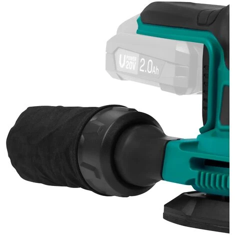 Ponceuse Delta Multifonction Sans Fil 20V – Sans Batterie, Ni Chargeur – 6 Feuilles Abrasives Incluses 4 Ponceuse Delta Multifonction Sans Fil 20V – Sans Batterie, Ni Chargeur – 6 Feuilles Abrasives Incluses – Image 4