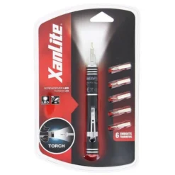 Xanlite - Tournevis LED, X6 Têtes Incluses (Cruciforme/Plate), Mini Torche Intégrée - TL610 -Promos Brico Forte Boutique 47378647 4