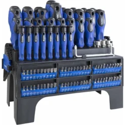 Jeu De Tournevis Et D'embouts Avec Support 116 Pièces Westfalia -Promos Brico Forte Boutique 47554839 4