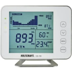 Appareil De Mesure Du Dioxyde De Carbone VOLTCRAFT CO-110 0 - 5000 Ppm Avec Fonction Enregistreur De Données étalonné D -Promos Brico Forte Boutique 48368243 3