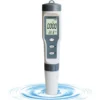 4-en-1 Testeur PH Mètre, PH Mètre Numérique De Qualité De L'eau Pour Tester Le PH/TDS/EC/Température De Haute Précision, Test Pour Eau Potable, Maison, Piscine, Aquarium Macaron