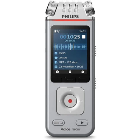 Philips Voice Tracer DVT4110/00 - 36 H - Stereo (ST) - MP3,WAV - 16 Ohm - 58 DB - 50 - 20000 Hz (DVT4110) 1 Philips Voice Tracer DVT4110/00 - 36 H - Stereo (ST) - MP3,WAV - 16 Ohm - 58 DB - 50 - 20000 Hz (DVT4110)