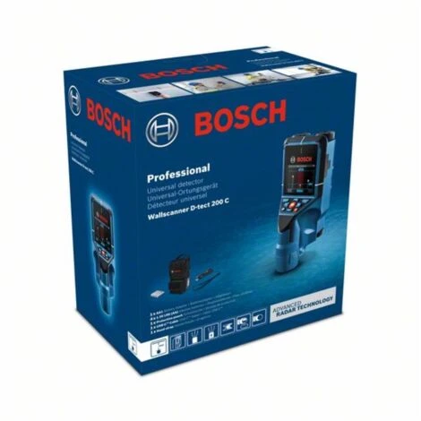 Bosch WallScanner D-TECT 200 C Incl. Accessoires 2 Bosch WallScanner D-TECT 200 C Incl. Accessoires – Image 2