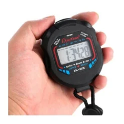 Chronomètre Numérique à Main Sport Multifonctions Course Montre XL-013 Noir Alarme Sport Précision Écran LCD, Fontainebleau -Promos Brico Forte Boutique 51213236 5