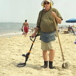 1008A Détecteur De Métaux Noir Adulte Et Enfant Détecteur De Métaux Plage Détecteur De Métaux -Promos Brico Forte Boutique 51322540 3