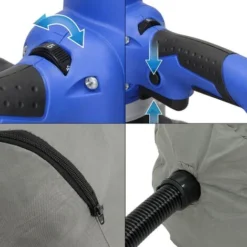 Ponceuse Pour Cloisons Sèches Pour Plafonds Ponceuse Pour Murs 210 Mm 1200W -Promos Brico Forte Boutique 53962658 3