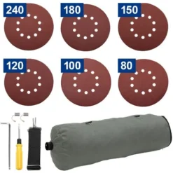 Ponceuse Pour Cloisons Sèches Pour Plafonds Ponceuse Pour Murs 210 Mm 1200W -Promos Brico Forte Boutique 53962658 5