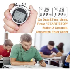 Chronometre Numerique Silencieux En Metal Avec Compte A Rebours, Memoire De 100 Tours, Grand Ecran, Avec Cordon, Convient Pour Le Sport, L'Entraineur, L'Arbitre, Le Fitness, Les Tests 7 Chronometre Numerique Silencieux En Metal Avec Compte A Rebours, Memoire De 100 Tours, Grand Ecran, Avec Cordon, Convient Pour Le Sport, L'Entraineur, L'Arbitre, Le Fitness, Les Tests -Promos Brico Forte Boutique 54395995 3