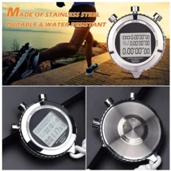 Chronometre Numerique Silencieux En Metal Avec Compte A Rebours, Memoire De 100 Tours, Grand Ecran, Avec Cordon, Convient Pour Le Sport, L'Entraineur, L'Arbitre, Le Fitness, Les Tests 9 Chronometre Numerique Silencieux En Metal Avec Compte A Rebours, Memoire De 100 Tours, Grand Ecran, Avec Cordon, Convient Pour Le Sport, L'Entraineur, L'Arbitre, Le Fitness, Les Tests -Promos Brico Forte Boutique 54395995 5