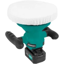 Polisseuse Sans Fil 20V – Ø240mm - 2 Bonnets De Polissage - Batterie 4.0ah Et Chargeur Rapide Incl. -Promos Brico Forte Boutique 54658938 3