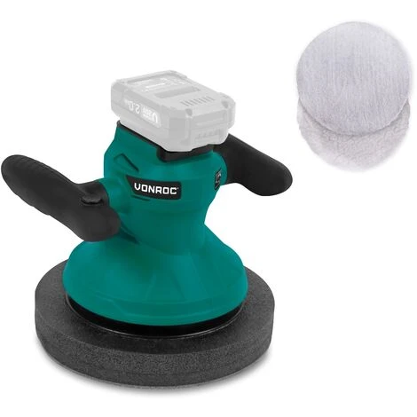 Polisseuse Sans Fil 20V - Ø240mm - Batterie Et Chargeur Rapide Excl. – 2 Bonnets De Polissage Incl. 1 Polisseuse Sans Fil 20V - Ø240mm - Batterie Et Chargeur Rapide Excl. – 2 Bonnets De Polissage Incl.