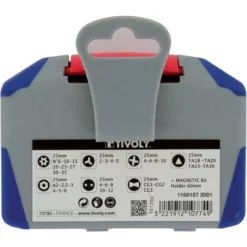 Tivoly Coffret 35pcs Embouts De Vissage De Sécurité -Promos Brico Forte Boutique 55494952 3