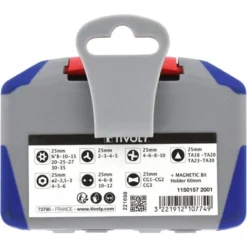 Tivoly Coffret 35pcs Embouts De Vissage De Sécurité -Promos Brico Forte Boutique 55494952 5