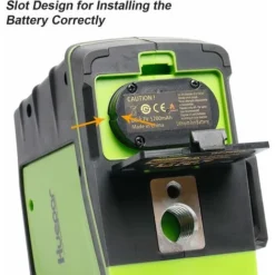 Pile Au Lithium Rechargeable Huepar, Original, 3.7V, 5200mAh, Pour 903CG/GF360G/903CR/GF360R -Promos Brico Forte Boutique 55868889 2