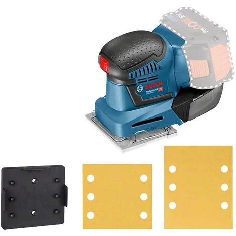 Ponceuse Vibrante 18V (Produit Seul) GSS 18V-10 - BOSCH 06019D0200 1 Ponceuse Vibrante 18V (Produit Seul) GSS 18V-10 - BOSCH 06019D0200