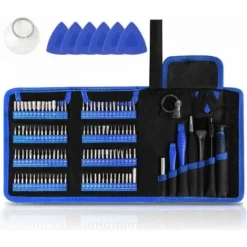 126 En 1 Set Tournevis De Précision, Tournevis Outils De Réparation Demontage Opening Tool Kit Avec Torx Phillips Hex Pour MacBook Pro Air, PC Portable, IPhone, IPad, Lunettes, Laptop, Xbox