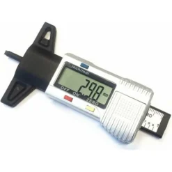 Jauge Numérique LCD De Pneu Tire Fil Jauge De Profondeur De Pneu Pour Camion Voiture, Gamme De Mesure 0-25.4mm (Argent)