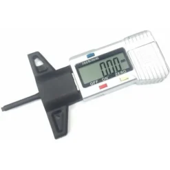 Jauge Numérique LCD De Pneu Tire Fil Jauge De Profondeur De Pneu Pour Camion Voiture, Gamme De Mesure 0-25.4mm (Argent) -Promos Brico Forte Boutique 57555151 5