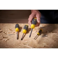 Tournevis Cushiongrip PZ2 100 Mm - Fabriqué En France - Extrémité De La Poignée Lisse STANLEY - 1-64-974 -Promos Brico Forte Boutique 57766715 3