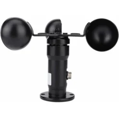 Capteur De Vitesse Du Vent - Sortie De Signal D'impulsion Anémomètre De Capteur De Vitesse Du Vent En Alliage D'aluminium