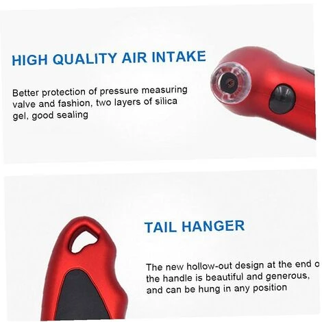 GDRHVFD Pneu Numérique Ecran Lcd Indicateur De Pression 100Psi 4 Réglages De Pression Des Pneus Compteur Rouge, Des Outils De Mesure Accessoir De La Voiture 3 GDRHVFD Pneu Numérique Ecran Lcd Indicateur De Pression 100Psi 4 Réglages De Pression Des Pneus Compteur Rouge, Des Outils De Mesure Accessoir De La Voiture – Image 3