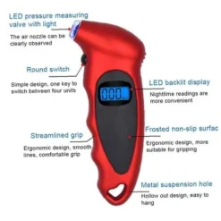 GDRHVFD Pneu Numérique Ecran Lcd Indicateur De Pression 100Psi 4 Réglages De Pression Des Pneus Compteur Rouge, Des Outils De Mesure Accessoir De La Voiture 9 GDRHVFD Pneu Numérique Ecran Lcd Indicateur De Pression 100Psi 4 Réglages De Pression Des Pneus Compteur Rouge, Des Outils De Mesure Accessoir De La Voiture -Promos Brico Forte Boutique 58080465 5