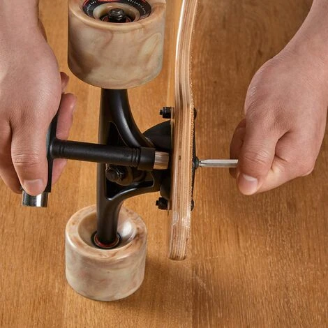 2PCS Skate Outil Multi-Fonction Portable Planche à Roulettes T Accessoires Outils Avec T Type D'intérieur à Six Pans Spanner Et L Tournevis Cruciforme Clé Noir Et Blanc 4 2PCS Skate Outil Multi-Fonction Portable Planche à Roulettes T Accessoires Outils Avec T Type D'intérieur à Six Pans Spanner Et L Tournevis Cruciforme Clé Noir Et Blanc – Image 4