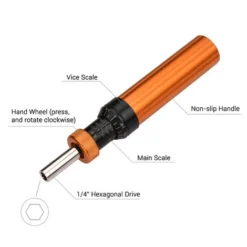Tournevis Dynamométrique Préréglé Avec Embout De Tournevis à Fente/croix Tournevis à Entraînement Hexagonal 1/4" à Micro Réglage De Couple Limité Pour Assemblage Mécanique De Réparation Automatique,EYQ-1.2 -Promos Brico Forte Boutique 59867701 5