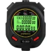 Chronomètre Avec Fonction Muet Et Lumière, Chronomètre électronique Lumineux Chronomètre D'entraînement Professionnel Pour Le Sport(10 Mémoires)