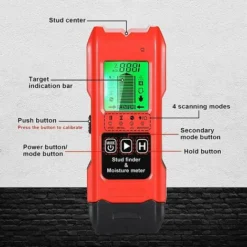 Détecteur Numérique De Construction 7 En 1,Électrique Detecteur De Metal Cable électrique,DétecteuMatériaux Mur Pour Bois Métal Détection -Promos Brico Forte Boutique 60029975 4