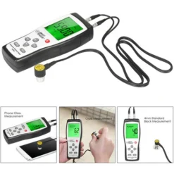 SMART SENSOR Jauge D'épaisseur à Ultrasons Professionnelle Portable LCD Testeur D'épaisseur Numérique Gamme De Mètres De Profondeur 1.2 ~ 225mm Haute Précision -Promos Brico Forte Boutique 60580506 3