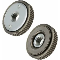 Déstockage 1 Pièce Écrou De Serrage Rapide 14M En Argent Écrou à Dégagement Rapide - Pratique Et Dispensable Remplacement D’Outil Professional Convenant Aux Meuleuses D’Angle Et Aux Machines De Coupe -Promos Brico Forte Boutique 60740379 3