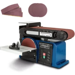 Ponceuse à Bande Et à Disque BTS900 SCHEPPACH + Set Accessoires - 5903306901