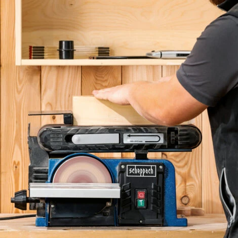 Ponceuse à Bande Et à Disque BTS900 SCHEPPACH + Set Accessoires - 5903306901 4 Ponceuse à Bande Et à Disque BTS900 SCHEPPACH + Set Accessoires - 5903306901 – Image 4