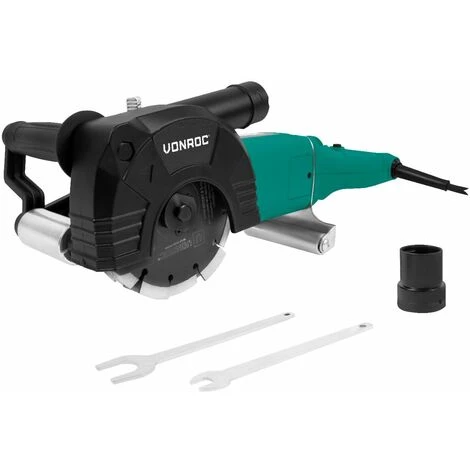 Rainureuse 150mm - 2400W- VONROC PRO – Lame 3-en-1 - Adaptateur Pour Aspirateur Inclus 2 Rainureuse 150mm - 2400W- VONROC PRO – Lame 3-en-1 - Adaptateur Pour Aspirateur Inclus – Image 2
